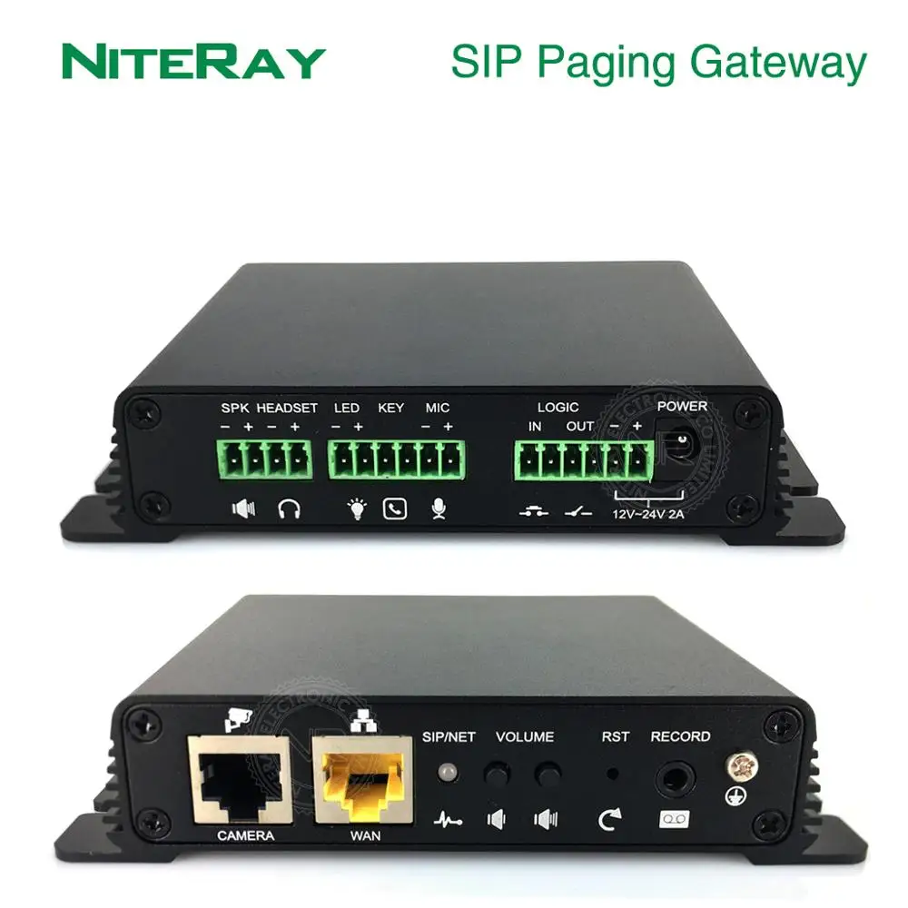2019 Newest! SIP Door Phone Paging Gateway Kit for SIP IPPBX /IMS Platforms