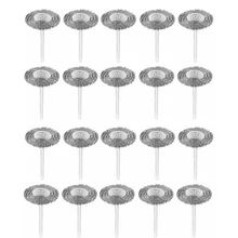 20pcs Grinding Rotary Polishing Cleaning Metal Steel Wire Brush Tools Welding Drill Wheel Rust Removal Round Dedusting