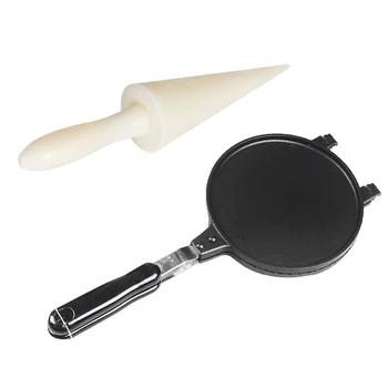 

Egg Roll Mold Non-Stick Omelet Waffles for Baking Pan Cake Aluminium Alloy Bakeware Crispy Machine Omelet Bakeware Tool