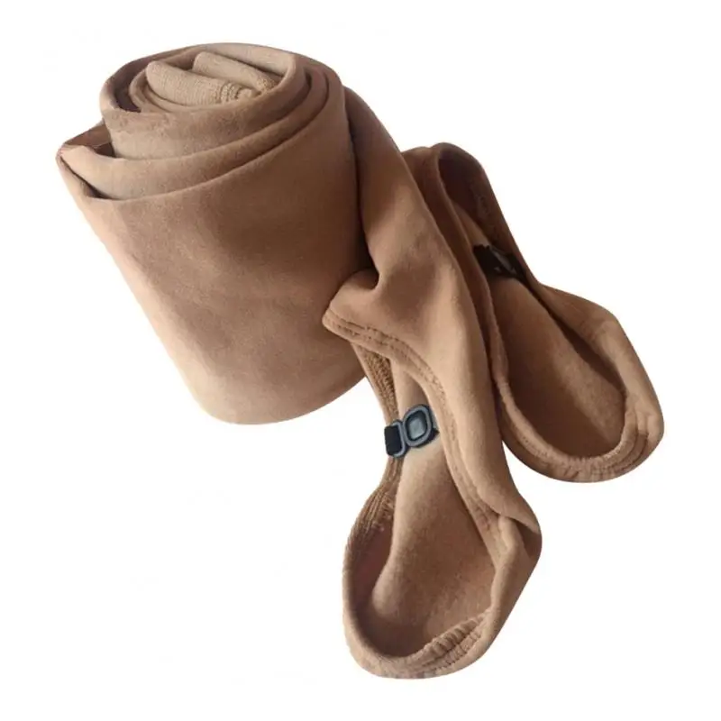 Over Boot Figure Skating Tights Thermal Warm Buckled Skate Compression Pants