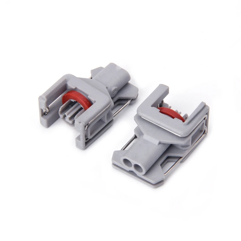 

5 Sets 2 Pin Waterproof Connector For Delphi 10811963 Fuel Injector Fuel Rail Plug R9CC