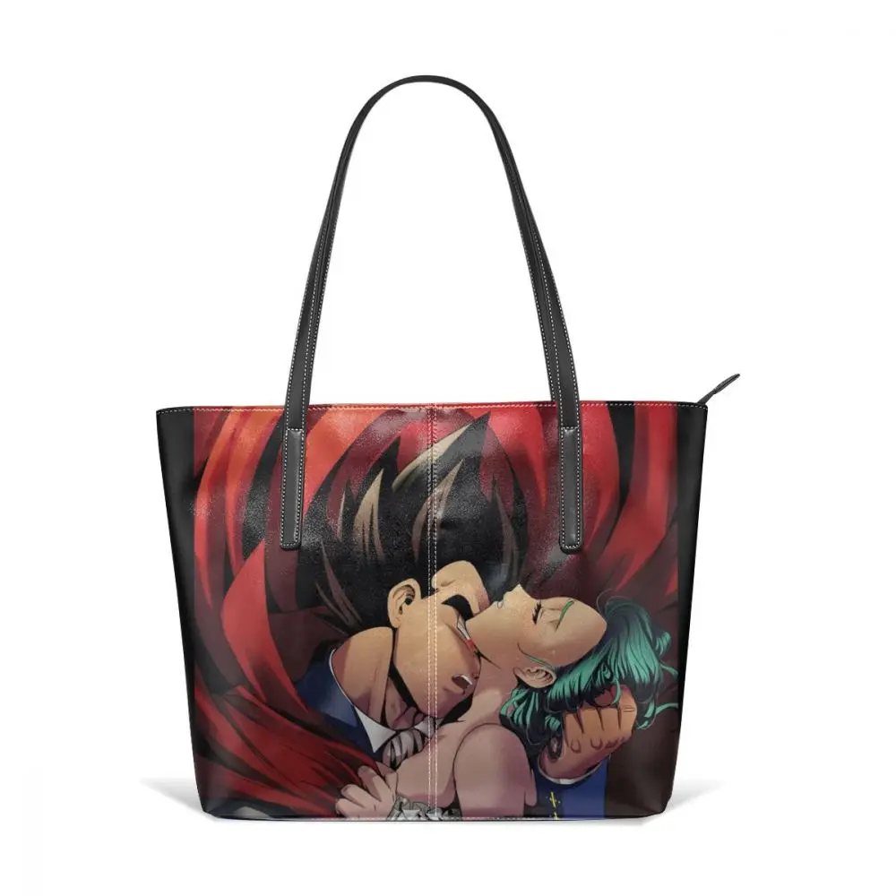 Vegeta женская сумка, божий синий мафиозный Вегета, топ-ручка, подростковые трендовые кожаные сумки, большая дорожная сумка с принтом, женские сумки