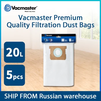 

5PCS 20L Vacmaster Fine Filtration Dust Bags Vacuum Cleaner Bags Cleaner Vacuum Accessories
