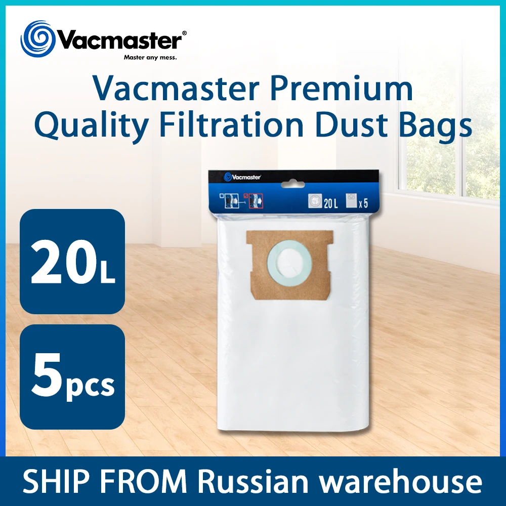 Мешки для пыли Vacmaster 20 л 5 шт.| |