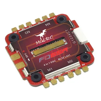 

HGLRC Forward 45A 4 in1 Mini ESC 20x20mm BLHeli_32 2-6S for FD445 Stack FPV Racing Drone Quadcopter Multi Rotor DIY Aircraft