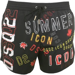 DSQ2 – pantalon de plage en Polyester imprimé 3D pour hommes, tendance, séchage rapide, décontracté, Fitness, 3 points, bord de mer, 2021 