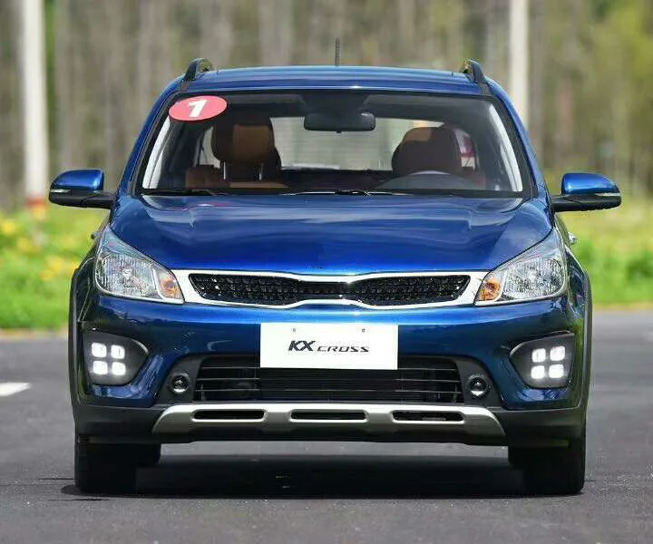 Автомобиля 12V DRL Дневной свет лампы для России KIA RIO X-Line Выделите вождения авто Габаритные огни на дневные ходовые огни супер яркий