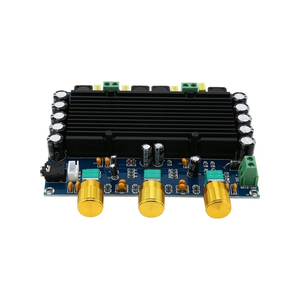 

New Version High power Amplifiers Dual Chip TPA3116D2 150W x 2 Digital Amplifier Board 12-24V Dual Channel Stereo drop ship
