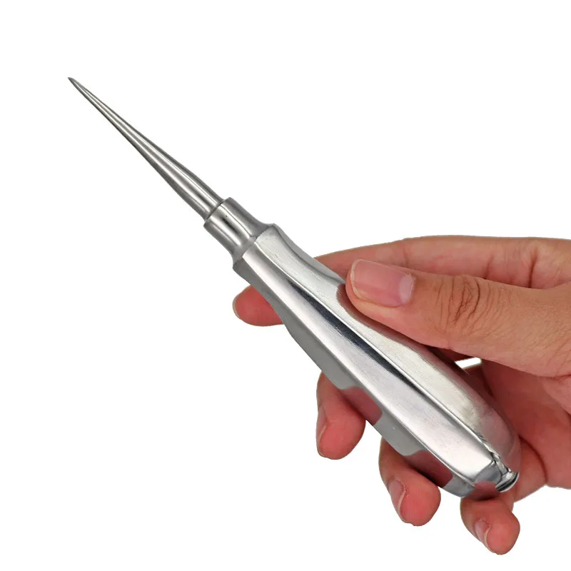 12pcs Dental elevator Stainless Steel Tooth Elevator Dentist Tools Stright Curved Root Elevator Dental Lab Equipment 5