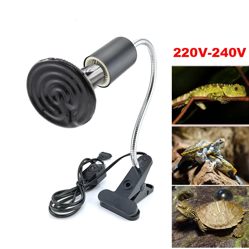 Infrared Pet Heating Lamp Ceramic 220V Light Bulb Brooder Chickens ...