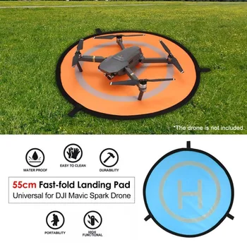 

Fast-fold Landing Pad 55cm 75cm 110cm Universal FPV Drone Parking Apron Pad For DJI Spark Mavic Pro Drone Phantom 4 accessories