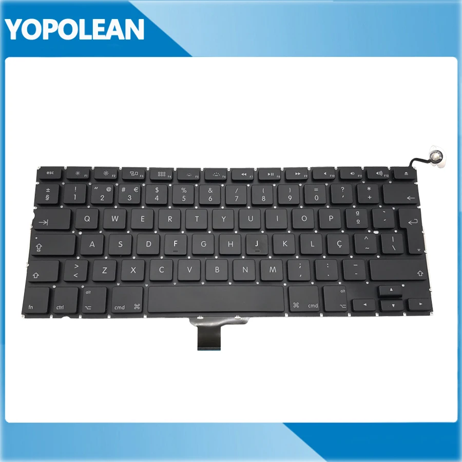 Португальская клавиатура для Macbook Pro 13 &quotUnibody A1278 2009 2010 2011 2012 5 шт./лот|Клавиатуры