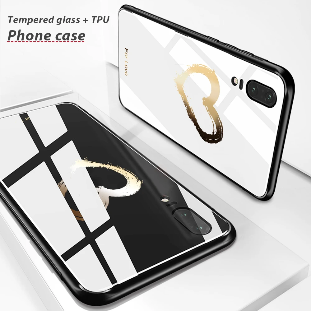 Роскошный чехол для телефона huawei P20 P30 Pro Honor 8X mate 30 20 10 Lite Nova 3i 3 mate 20 закаленное стекло антидетонационный чехол