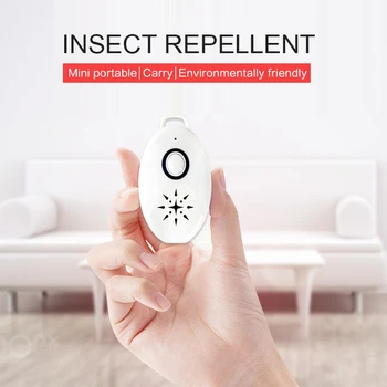 

Portable Outdoor Rodent Control Cockroach Mosquito Insect Killer Ultrasonic Pest Repeller Battery Electronic Mosquito Repellent