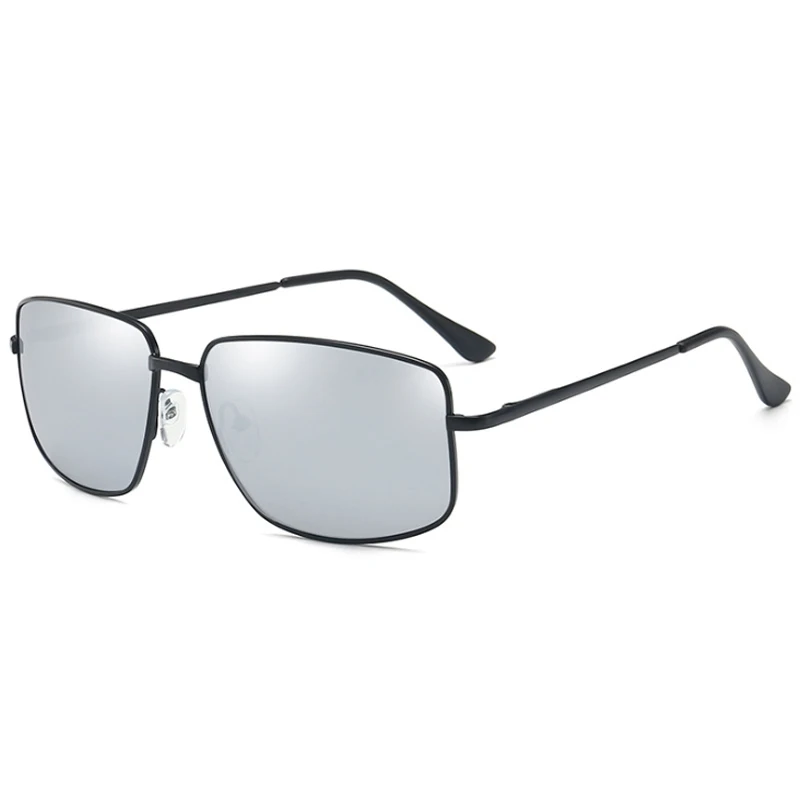 Модные поляризационные мужские солнцезащитные очки Классические мужские брендовые дизайнерские солнцезащитные очки UV400 очки Gafas De Sol - Цвет линз: 06