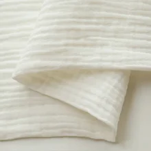 Модные DIY шитье креп Бамбук Домашний текстиль платье ремесло двойной хлопок белье Одежда Slub Ткань ручной работы теплый мягкий