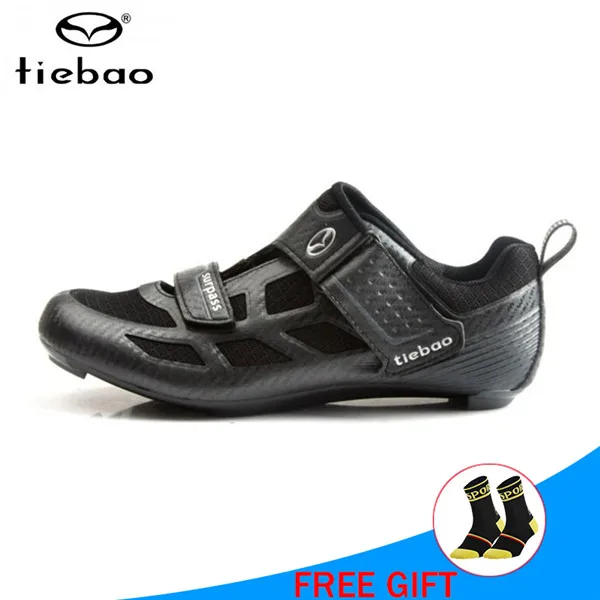TIEBAO/Обувь для гоночного велосипеда; zapatillas hombre zapatillas bicicleta; дорожная обувь; sapatilha ciclismo; кроссовки для велоспорта - Цвет: black 1815