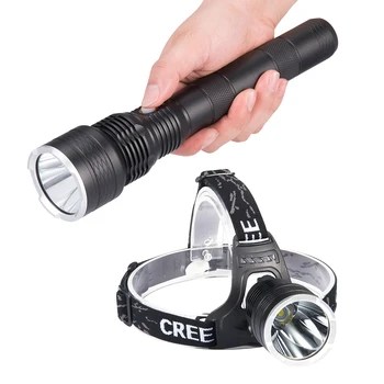 

Bright 50000LM XH-P50 LED 3-modes 18650 Flashlight Head Torch