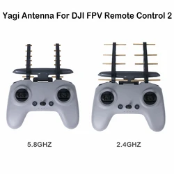 Sunnylife Yagi Antenna Signal Booster for DJI FPV Remote Control 2 Yagi Signal Enhancer FPV Combo Accessories 5.8/2.4ghz Sunnylife Yagi Antenna Signal Booster for DJI FPV Remote Control 2 Yagi Signal Enhancer FPV Combo Accessories 5.8/2.4ghz