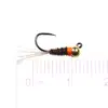 Bimoo 6PCS Tungsten Jig Brown Perdigon Nymphs for Euro Nymphing Competition Fishing Spanish Nymphs Trout Grayling Whitefish Fly ► Photo 3/6