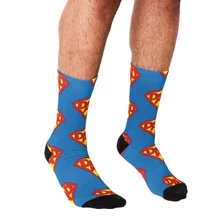 

Men's Funny socks happy Father's day Socks harajuku Men Happy hip hop Novelty cute boys Crew Casual Crazy Socks Gift for men