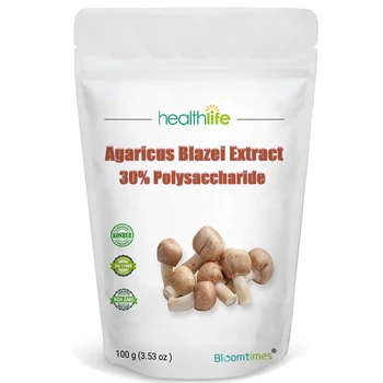 

Immune Booster Agaricus Blazei Murrill Mushroom Extract Powder 30% Polysaccharide for Immune System Supplements