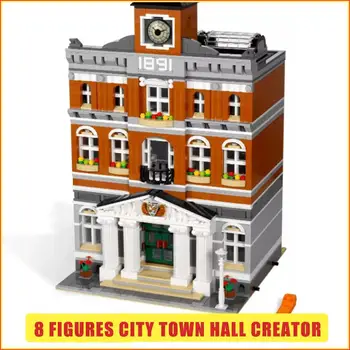 

Architecture Compatible DIY 10224 City Building Creator Expert Town Hall Blocks 2766pcs Bricks Toys