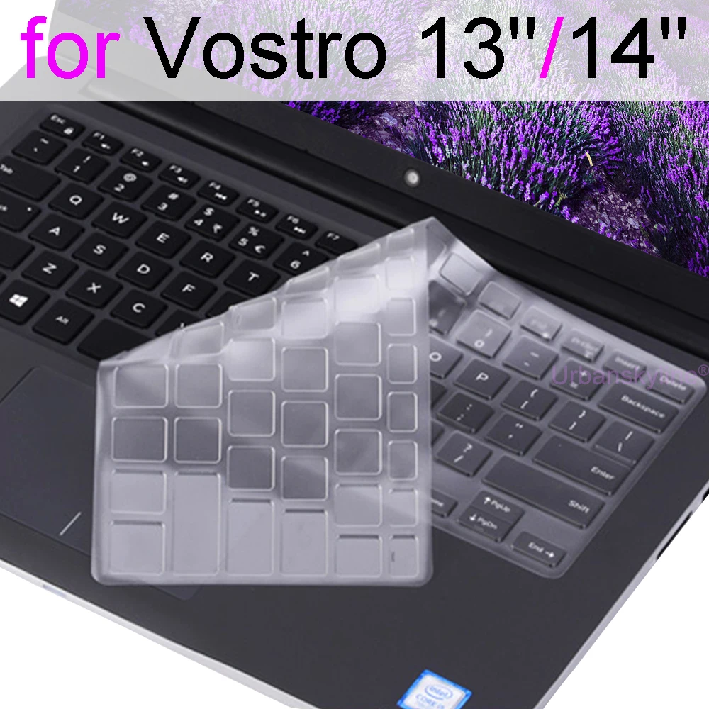 for Dell Vostro 14 13 Keyboard Cover 3400 3401 3405 5300 5301 5390 5391 5401 5402 5490 5471 5481 Protector Skin Film Case TPU | Компьютеры