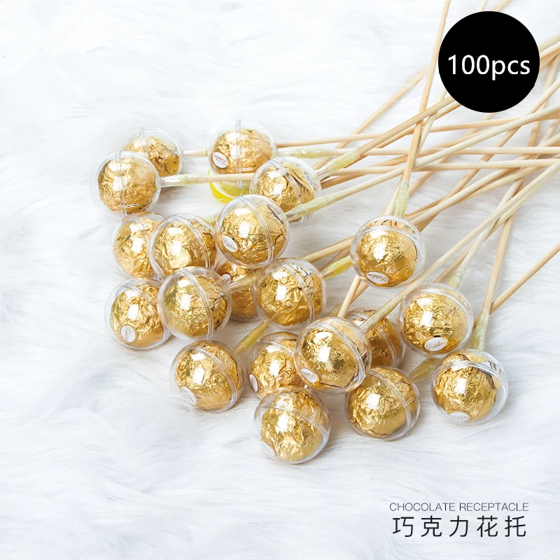 PROD 1005001594765667 Chocolate Tori Stand Acrylic Transparent Flower
Bouquet Making Diy Materials Chocolate Holder Creative Valentines Day