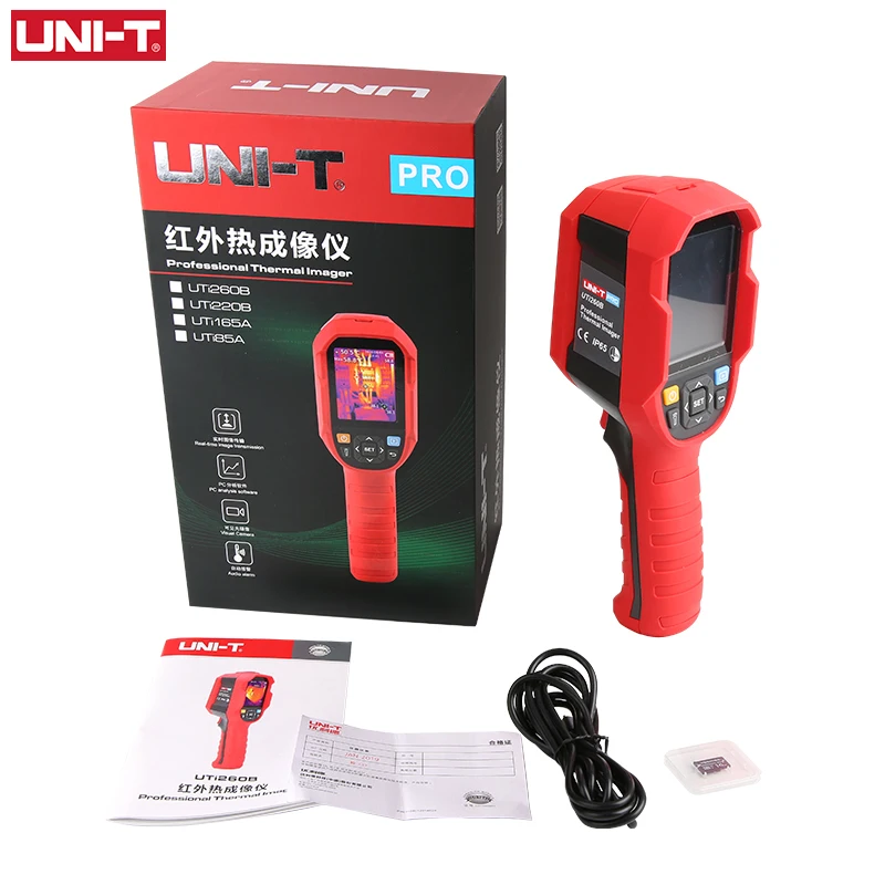 UNI-T UTI260B HD 256X192 Pixels Industrial Thermal Imager Camera Temperature Imaging Circuit Electrical Maintenance images - 6