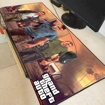 

Gta 5 Speed Keyboard Mat Locking Mousepad Gaming Mouse Pad Desk Mat for Game Player Desktop PC Computer Laptop LOL CS