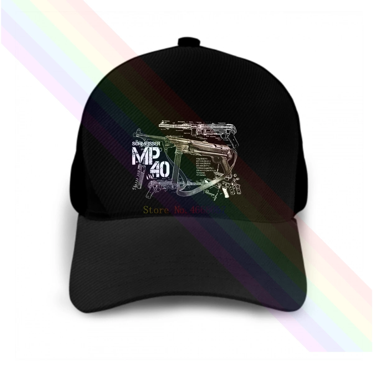 Mp40 Armee припаянный Gewehr Fun Kult Cccp Shooter Bund 2020 новейшая черная популярная бейсболка