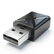 Для автомобиля Музыка USB для ТВ Aux Bluetooth приемник Мини Высокоскоростной беспроводной стерео BT5.0 передатчик адаптер Широкая совместимость