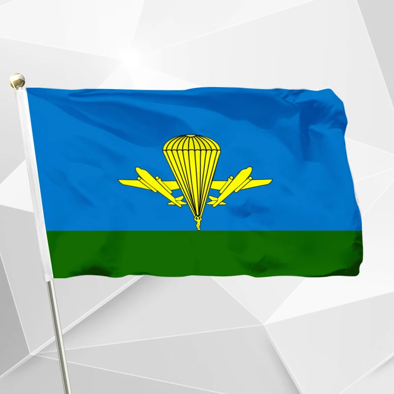 Russian Airborne Troops Flag 90x150cm 3x5ft Banner 120g 100D Polyester Free Shipping 60x90cm 21x14cm Banner