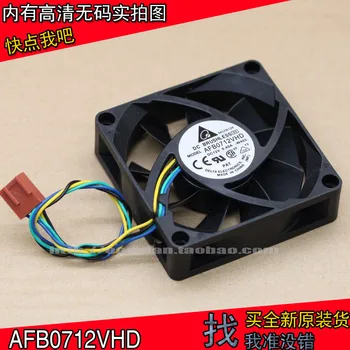 

Original Delta AFB0712VHD 12V 0.40A 7cm 3-wire 4-wire PWM temperature control high air volume CPU fan 70×70×20mm cooling fan