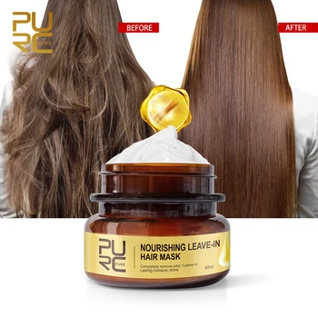

60ML Nourishing Leave-In Hair Mask Completely Remove Odor Lasting Moisture Shine Hair Treatment Repairs Frizzy Hair Care
