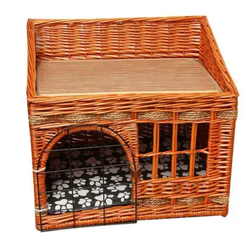 

Cat nest warm winter closed rattan cat nest four seasons universal cat villa cat house cage cat house net red cat nest