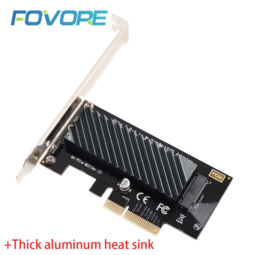 Карта адаптера M.2 NGFF к PCI-E PCI Express 3 0 NVME M KEY SSD pcie M2 riser Card адаптер с низкопрофильной