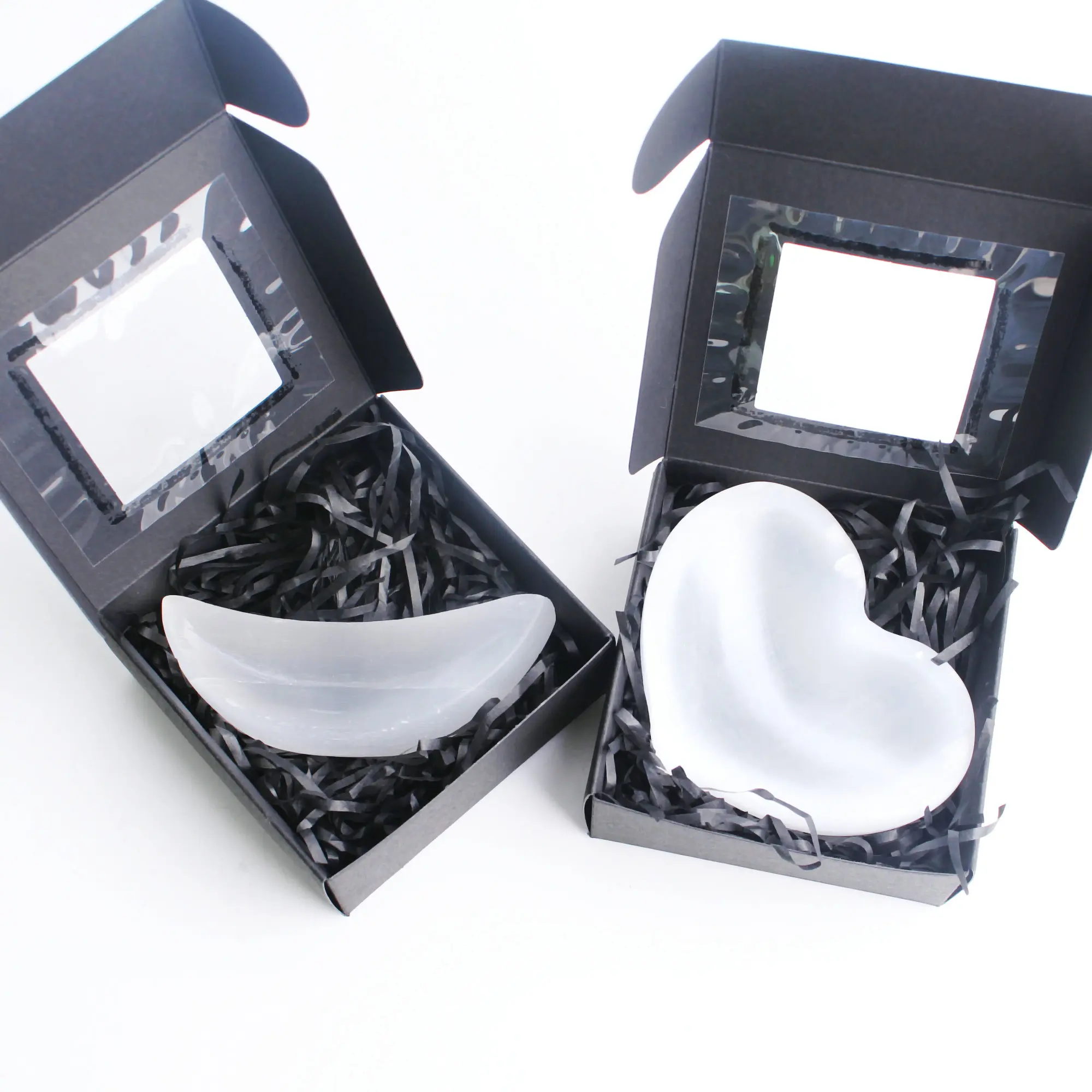 1 шт. контейнер для ароматерапии в форме сердца селена Луна гипсовый камень