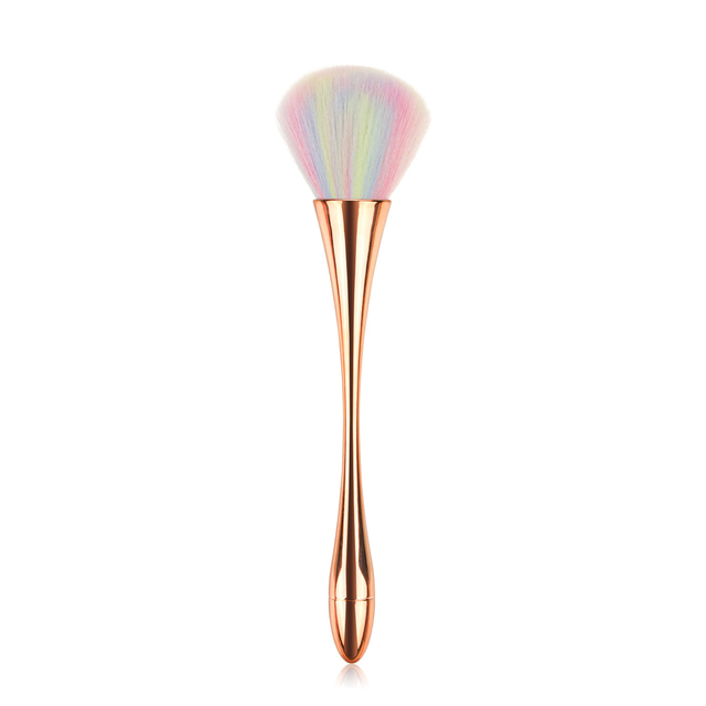 Gold Powder Blush Brush Professional Make Up Brush Large Cosmetic Face Cont Cosmetic Face Cont brocha colorete Make Up Tool
