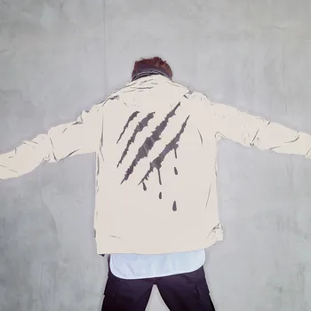 

New Fashion Reflective Jacket Men/women Harajuku Windbreaker Jackets Hooded Streetwear Coat Wholesale Free Ship толстовка Z4