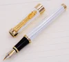 Jinhao 1200 Vintage Luxurious Silver Metal Fountain Pen & Rolllerball Pen In Noble Gift Box, Dragon Clip Ink Pens Collection ► Photo 3/6