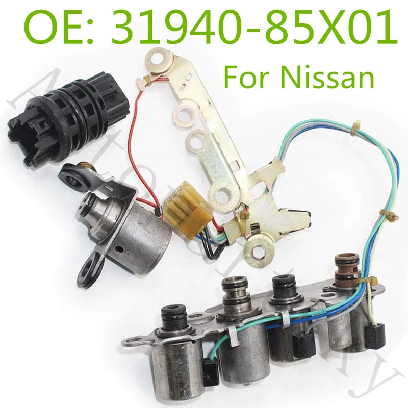 Комплект соленоида пакет 31940-85X01 для Nissan Maxima Sentra Altima RE4F04B RE4F03B 00-на 31940-85X0B D83420BA 83420BA 63954