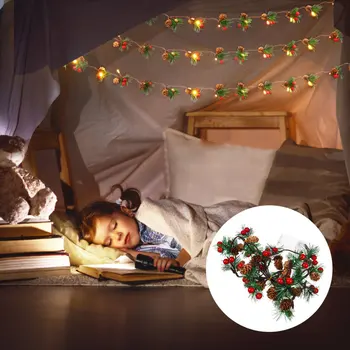 

1 Set Festive LED Light String Creative Novel Light Decor without Battery