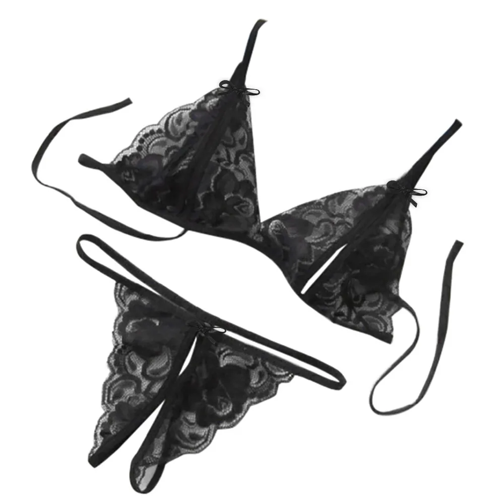 Sexy Bralette 3/4 Cup Bra Sets Underwear For Women Wire Free Thin Lingerie Set Breathable Comfortable Intimates Bras Set #YJ