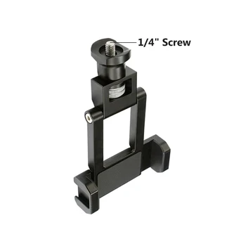 

Gimbal Stabilizer Phone Holder Phone Clip Clamp Brackets for Feiyu G6/G6 Plus Stabilizers 1/4 Inch Screw with Cold Shoe Mounts