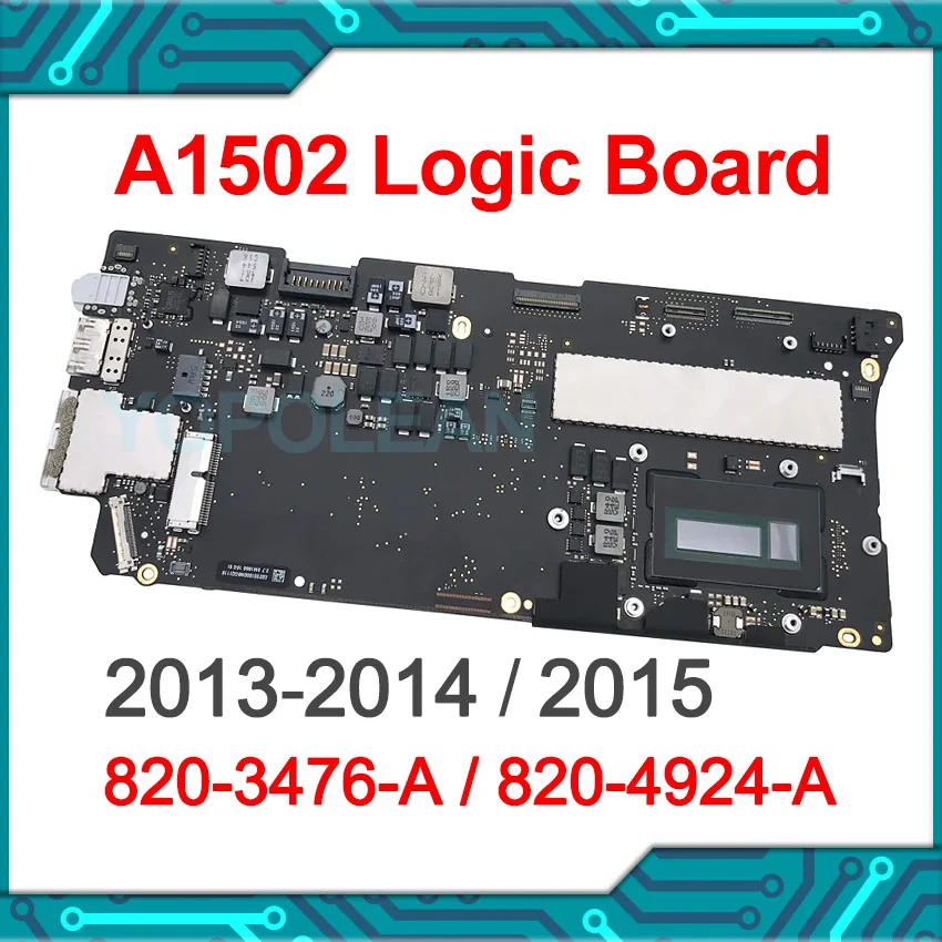 Tested A1502 Motherboard For Macbook Pro Retina 13 A1502 Logic Board i5 8GB 16GB 820-3476-A 820-4924-A 2013 2014 2015 Years