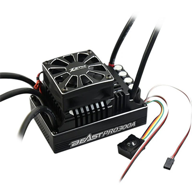 ZTW 1:8 Beast PRO SS 220A Turbo 6 в/7,4 В Регулируемый 8A BEC бесщеточный ESC водонепроницаемый полностью алюминиевый нагрев тонет для грузовика