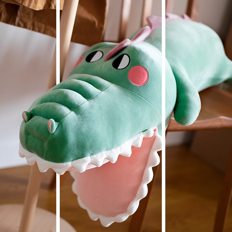 クロコダイルぬいぐるみ130cm 大きな口 かわいい動物 ぬいぐるみ 子供の誕生日プレゼント用 Null Aliexpress クロコダイルぬいぐるみ130cm 大きな口 かわいい動物 ぬいぐるみ 子供の誕生日プレゼント用 Null Aliexpress