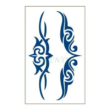 

Waterproof Temporary Juice Tattoo Sticker Totem Line Pattern Lasting Tattoos Flash Tatoo Fake Tatto Art for Men Women